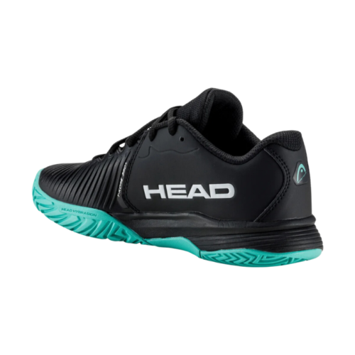 chaussures de tennis head revolt pro jr noir/turquoise