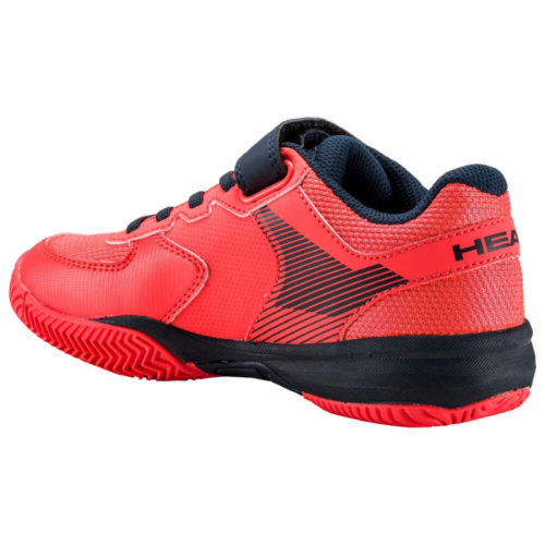 chaussures de tennis head sprint velcro kid red