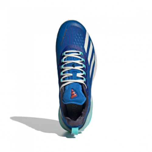 chaussures de tennis adidas adizero cybersonic m blue