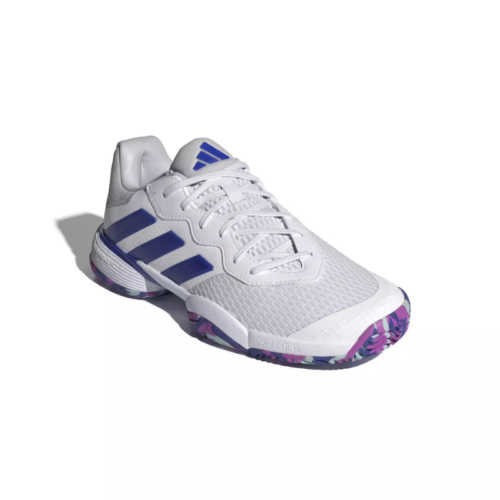 chaussures de tennis adidas barricade k white