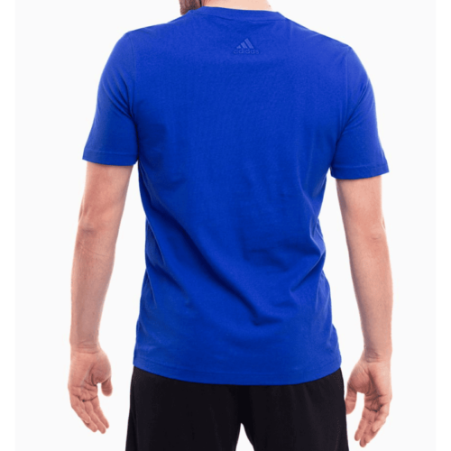 T-shirt adidas bleu big logo