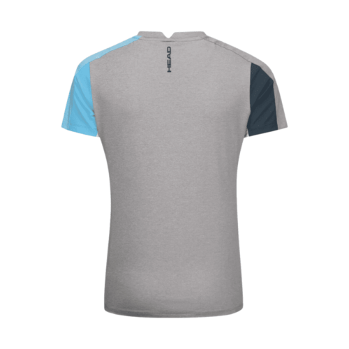 t-shirt head padel tech women gris