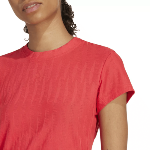 T-shirt adidas freelift rouge