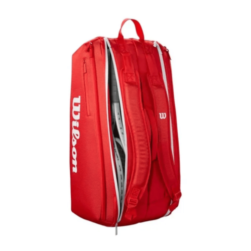 sac de tennis wilson super tour 9pk red